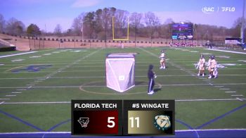 Replay: Florida Tech vs Wingate | Feb 22 @ 12 PM