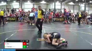 82 lbs Round 3 (4 Team) - Scout Eby, Midwest Xtreme Wrestling vs John Thomas, Steel Valley Pscychos
