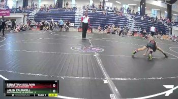 60 lbs Round 1 (3 Team) - Sebastian Sullivan, Violent Little Machines vs Jalen Caldwell, South Paulding Jr Spartans