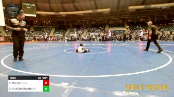 40 lbs Final - Christopher Moreno, Hawkeye WC vs SAMUEL KHACHATRYAN, Dethrone