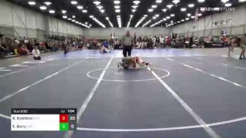 88 lbs Semifinal - Rex Ryshford, Best Trained USA 12U vs Eli Berry, RAW Renegades 12U