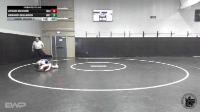 106 lbs Cons. Round 3 - Gerard Gellegos, Milpitas vs Aydan McCune, Fremont (Sunnyvale)