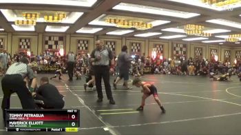 46 lbs Finals (8 Team) - Tommy Petraglia, SVRWC Gold vs Maverick Elliott, Mat Assassins