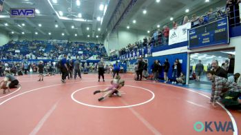 46 lbs Rr Rnd 3 - Azayla Mitchell, El Reno Wrestling Club vs Jo Thigpen, Choctaw Ironman Youth Wrestling