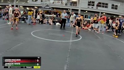 80 lbs Round 6 (8 Team) - Jameson White, Ohio Gold vs Jaxon Macusos, Team Gotcha