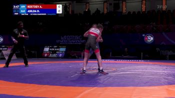 45 kg 1/2 Final - Aslanbek Kostoev, Individual Neutral Athletes vs Damir Abilda, Kazakhstan