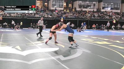 130 lbs Round 2 - Manuela Tebeka, Bethesda-Chevy Chase vs Nora Kelly, Crofton