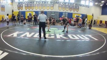 126 lbs Round 6 (8 Team) - Emmanuel Rangel, Claw WC vs Draven Thompson, VSUS Athletics RTC