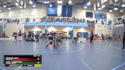 157 lbs Cons. Round 6 - Tristan Ha`o, Syracuse vs Karl Ledbetter, Corner Canyon