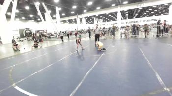 66 lbs 2nd Place - Kensey Morales, BlackCat WC vs Sawyer Shelton, Evanston Elite Wrestling