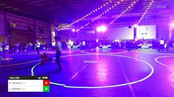 77 lbs Consi Of 4 - Salice Briseno, Top Rank Hammers vs Landon Abbas, Black Fox Wrestling Academy