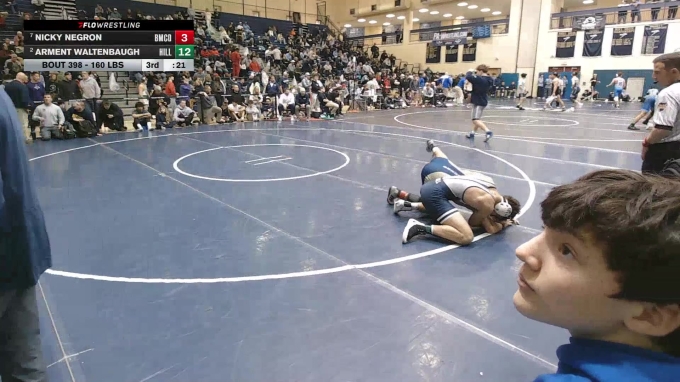 189 lbs Quarterfinal - Levi Foote, Southern Regional vs Dominic ...