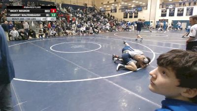 189 lbs Quarterfinal - Levi Foote, Southern Regional vs Dominic Sumpolec, Notre Dame Green Pond