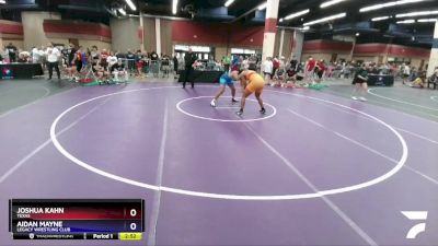 215 lbs Champ. Round 2 - Joshua Kahn, Texas vs Aidan Mayne, Legacy Wrestling Club