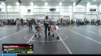 76 lbs Round 5 (8 Team) - Emilio Rodriguez, Donahue vs Joey Sesock, Highland