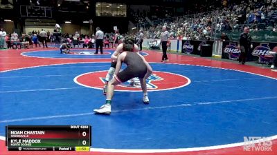 4A-120 lbs Semifinal - Noah Chastain, Sonoraville vs KYLE MADDOX, North Oconee