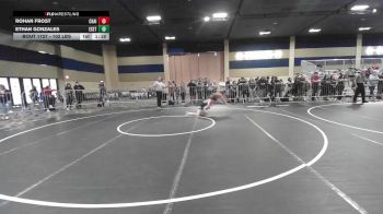 102 lbs Round Of 64 - Rohan Frost, Chain Wrestling vs Ethan Gonzales, Exeter