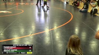 PW-8 lbs 7th Place Match - Bentley Hunter, Morning Sun Tigers vs Tucker Shoaff, Hammerin Hawks