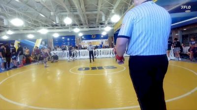 85 lbs Quarterfinal - Cutler Trenary, Caveman vs Kyler Wright, Cocoa Beach WC