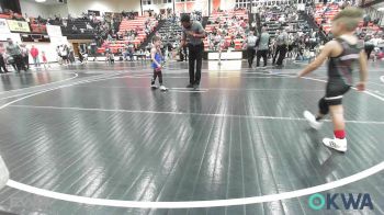 55 lbs Round Of 16 - Leonardo Hess, Verdigris Youth Wrestling vs Brantley Youngblood, Raw Wrestling Club