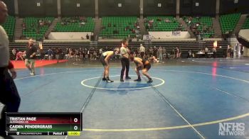 5A 150 lbs Cons. Round 3 - TRISTAN PAGE, Alexandria HS vs Caiden Pendergrass, Leeds