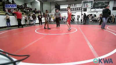 102-110 lbs Consi Of 4 - Jake Snider Frazier, Claremore Wrestling Club vs Kytrell Lewis, Muskogee