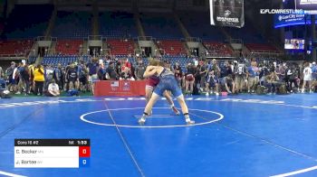 138 lbs Cons 16 #2 - Cole Becker, Minnesota vs Justin Bartee, West Virginia