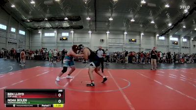 285 lbs Round 5 (6 Team) - Ben Lloyd, Top Level vs Noah Bolen, Youngstown Elite