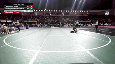 174 lbs Round Of 32 - Matthew Klein, RPI vs Nurrideen Ahmad-Statts, Williamson Trade