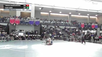 138 lbs 3rd Place - Trevin Guardarrama, Bristol Eastern vs Alex Uzzo, Guilford