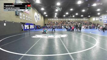 132 lbs Cons. Round 3 - Seth Myers, Kerman vs Jaylen De La Cueva, R.F. Kennedy