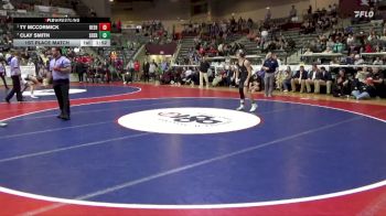 5A 138 lbs 1st Place Match - Ty Mccormick, Beebe vs Clay Smith, Sheridan