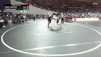 6A Boys 285 lbs Semifinal - Dominic Macon, Nelson Boys vs Brody Sahlfeld, Glencoe Boys