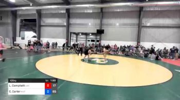 105 kg Prelims - Lilliana Campitelli, Lancaster Alliance Women's Wrestling vs Charnaye Carter, Misfits Mighty Marshmallows