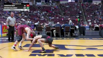 133 lbs Consi 1 - Christian Best, Big Spring vs Bryson Galloway, North East