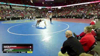 D1-215 lbs Champ. Round 1 - Jonte Watt, Milw. Lutheran vs Austin Mchugh, Hortonville