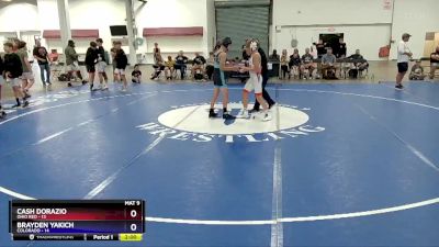 106 lbs Semis & 1st Wrestleback (8 Team) - Cash Dorazio, Ohio Red vs Brayden Yakich, Colorado