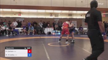 87 kg Round Of 16 - Richard James Carlson, USA vs Michael James O'malley, USA