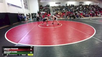165 lbs Champ. Round 1 - Briceson Bjork, Vista Ridge vs Lincoln Feagans, Lutheran