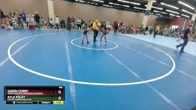 60-62 lbs Round 2 - Jaxon Curry, North DeSoto Wrestling Academy vs Kyle Foley, Eagles Wrestling Club