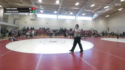 285 lbs Semifinal - Lukas Zalota, Malvern Prep vs Nate Givens, William Penn Charter School