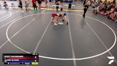 165 lbs Cons. Round 5 - Wyatt Hochgraber, IL vs Oliver Ollman, MN