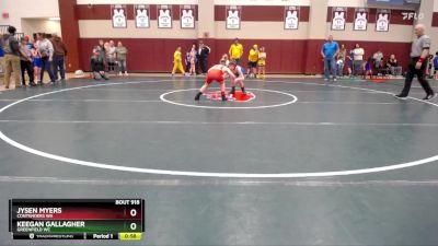 80-91 lbs Round 5 - Jysen Myers, Contenders WA vs Keegan Gallagher, Greenfield WC