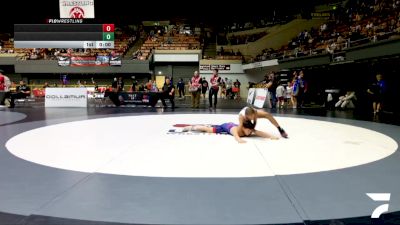 Cons. Semis - Liam Echeveste, Firebaugh Wrestling Club vs Eden Berrelleza, Savage House Wrestling Club
