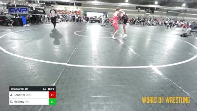 108 lbs Consi Of 32 #2 - Jaxson Boucher, Michigan Premier Wrestling Club vs Griffin Heeney, Tinley Park Bulldogs