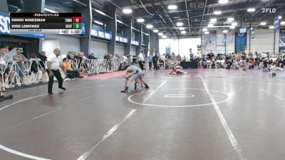 138 lbs Round Of 64 - Derek Winesman, TNWA Black vs Jose Lemones, Team Shutt Penguin