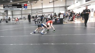 48 kg Semis - Jack Thrush, RBY WC vs Miro Parr-Coffin, Inland Northwest Wrestling Training Center