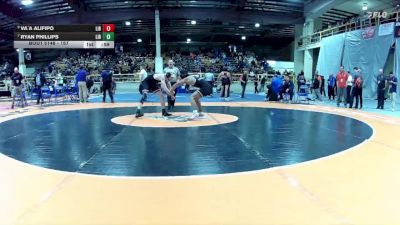 157 lbs Cons. Round 2 - Ryan Phillips, Liberty vs Va`a Alifipo, Liberty