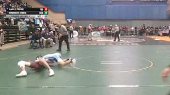 2 - 144 lbs Champ. Round 1 - Brennon Hess, Richlands vs Kahle Zerbe, Poquoson