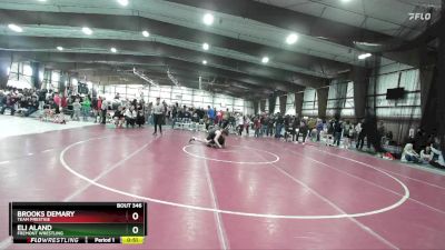 160 lbs Cons. Round 2 - Eli Aland, Fremont Wrestling vs Brooks Demary, Team Prestige